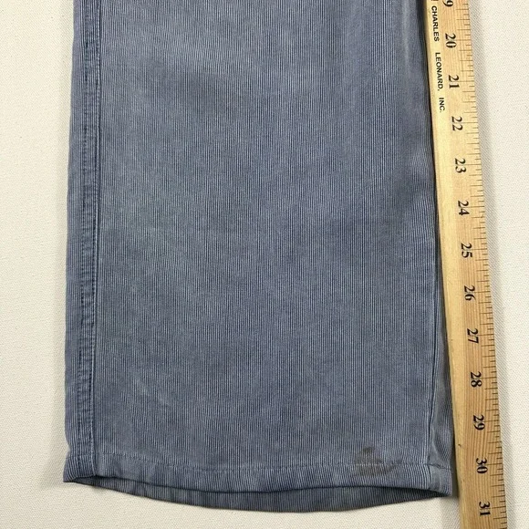 Tommy Bahama Dress Pants Mens 35x31 Blue 100%‎ Silk Straight Trousers Slacks